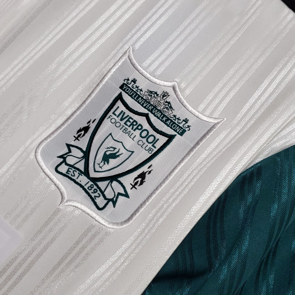 Áo Bóng Đá Sân Khách Đội Tuyển Liverpool 95-96 Kiểu Retro Cá Tính