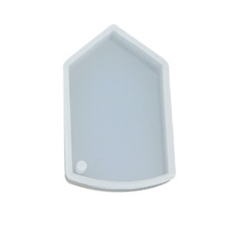 Khuôn Silicone Bóng Hình Tròn Làm Móc Khóa DIY Có Lỗ