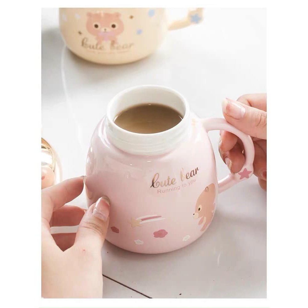 Cốc Gấu siêu dễ thương
