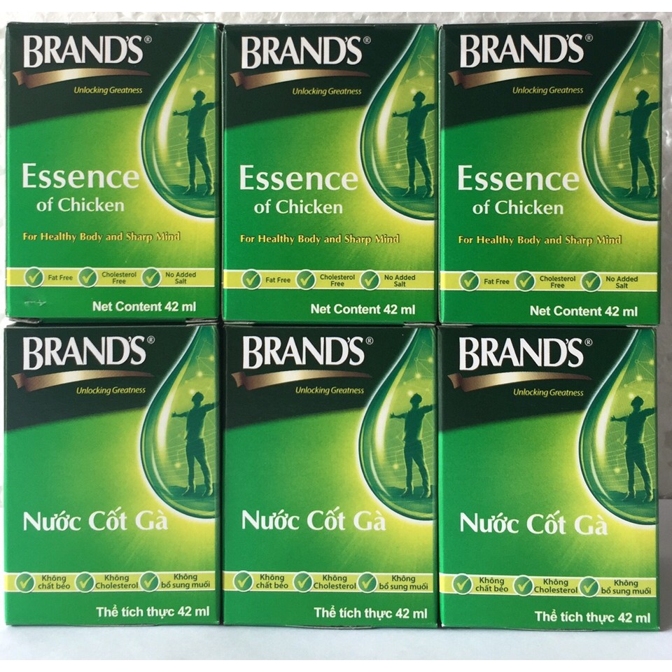 Nước cốt gà Brand's 42ml 24 hũ