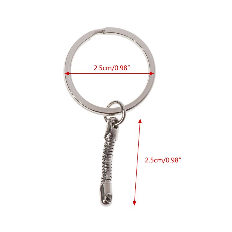 Bộ 10 Móc Khóa Dạng Rắn Độc Đáo