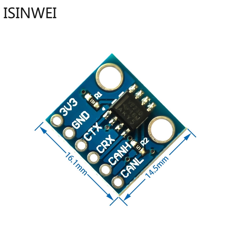Mô-đun giao tiếp thu phát bus CAN MCU-230 SN65HVD230