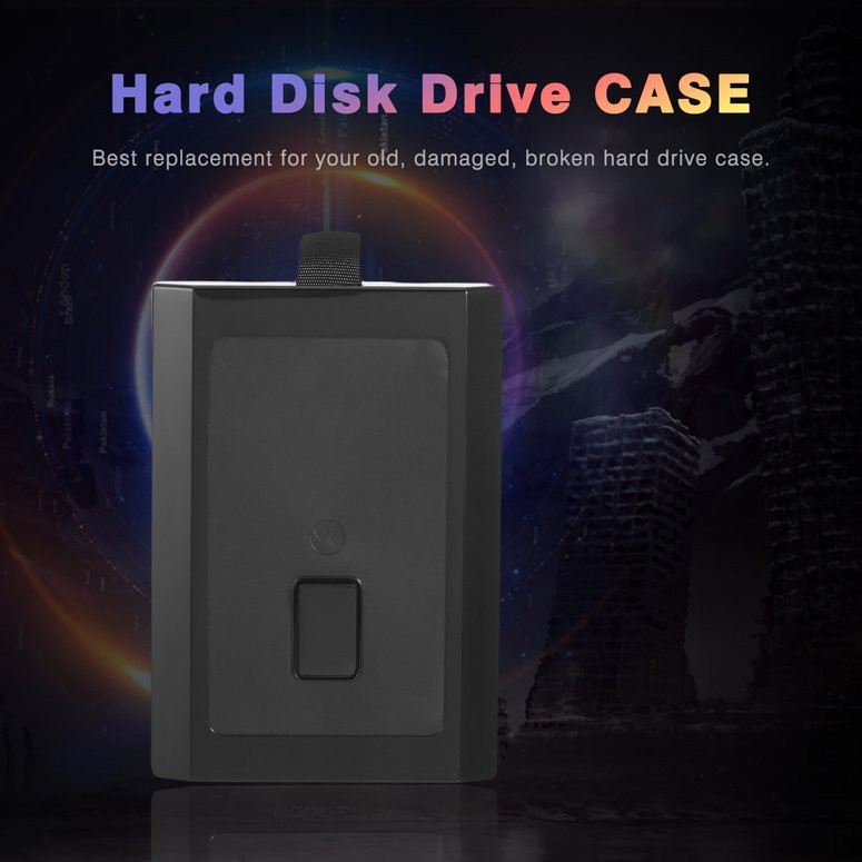 Hard Disk 250GB HDD Case Hard Drive Enclosure Box Shell Cover for Xbox 360