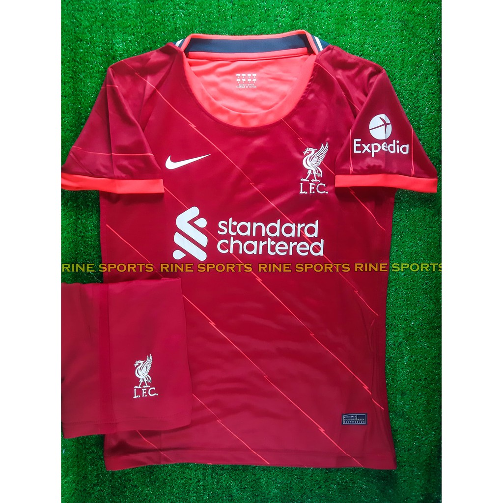 (Hàng Thailand Super) Bộ Áo bóng đá Liver ( Liverpool ) 2021/2022 chuẩn thi đấu