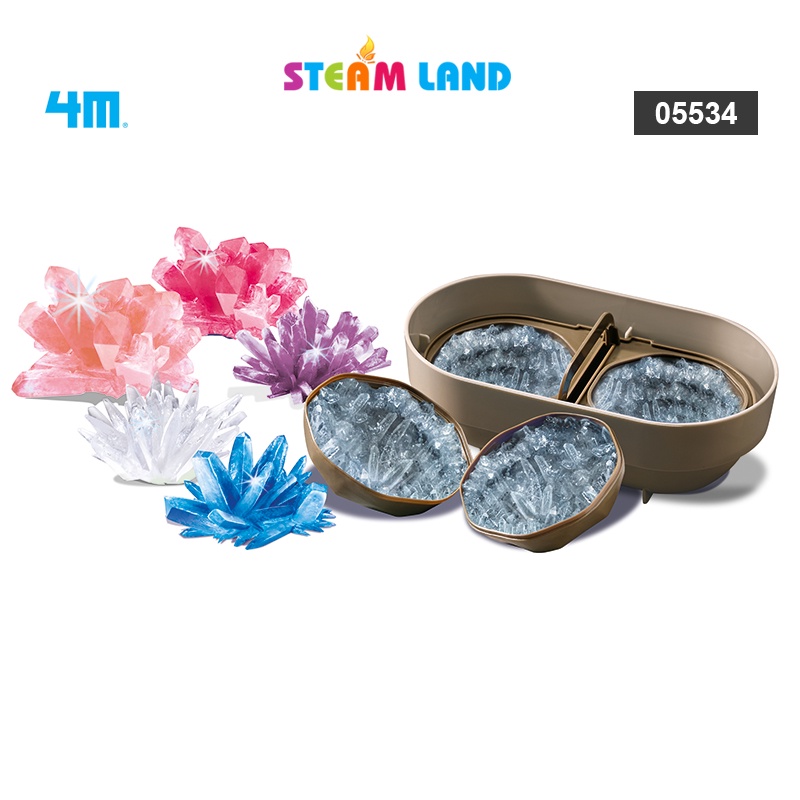 Bộ Đồ Chơi Khoa Học Tinh Thể - 4M 05534 Steamtoys