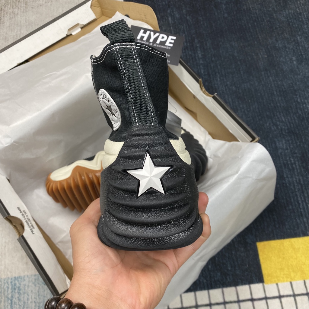 Giày Converse Run Motion Black  - Hype Sneaker | Phiên bản high quality.