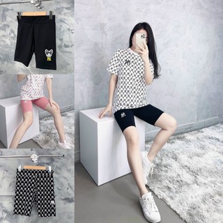 Quần legging đùi ny - gs store