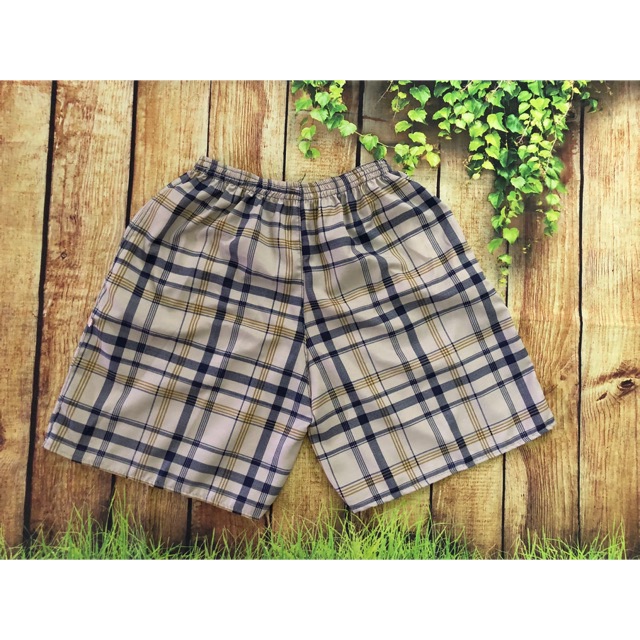 quần đùi thô kẻ nam | BigBuy360 - bigbuy360.vn