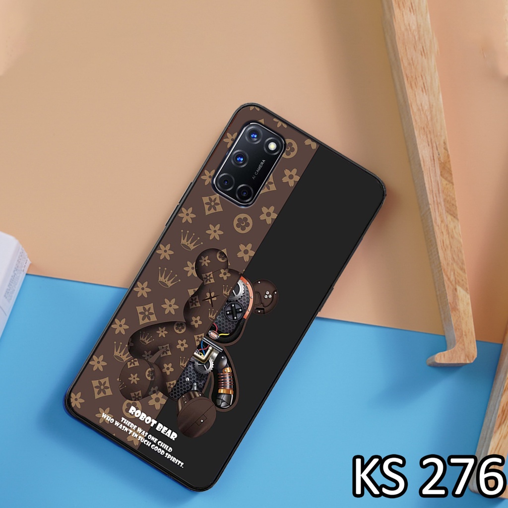 Ốp lưng Oppo A54 (4G/5G) - Oppo A55 (4G/5G) - Oppo A74 (4G/5G) - Oppo A76 in hình RobotBear hot nhất 2022