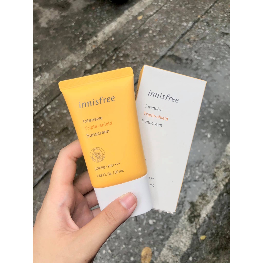 Kem chống nắng Innisfree Intensive Triple Shield Sunscreen SPF50+ PA++++