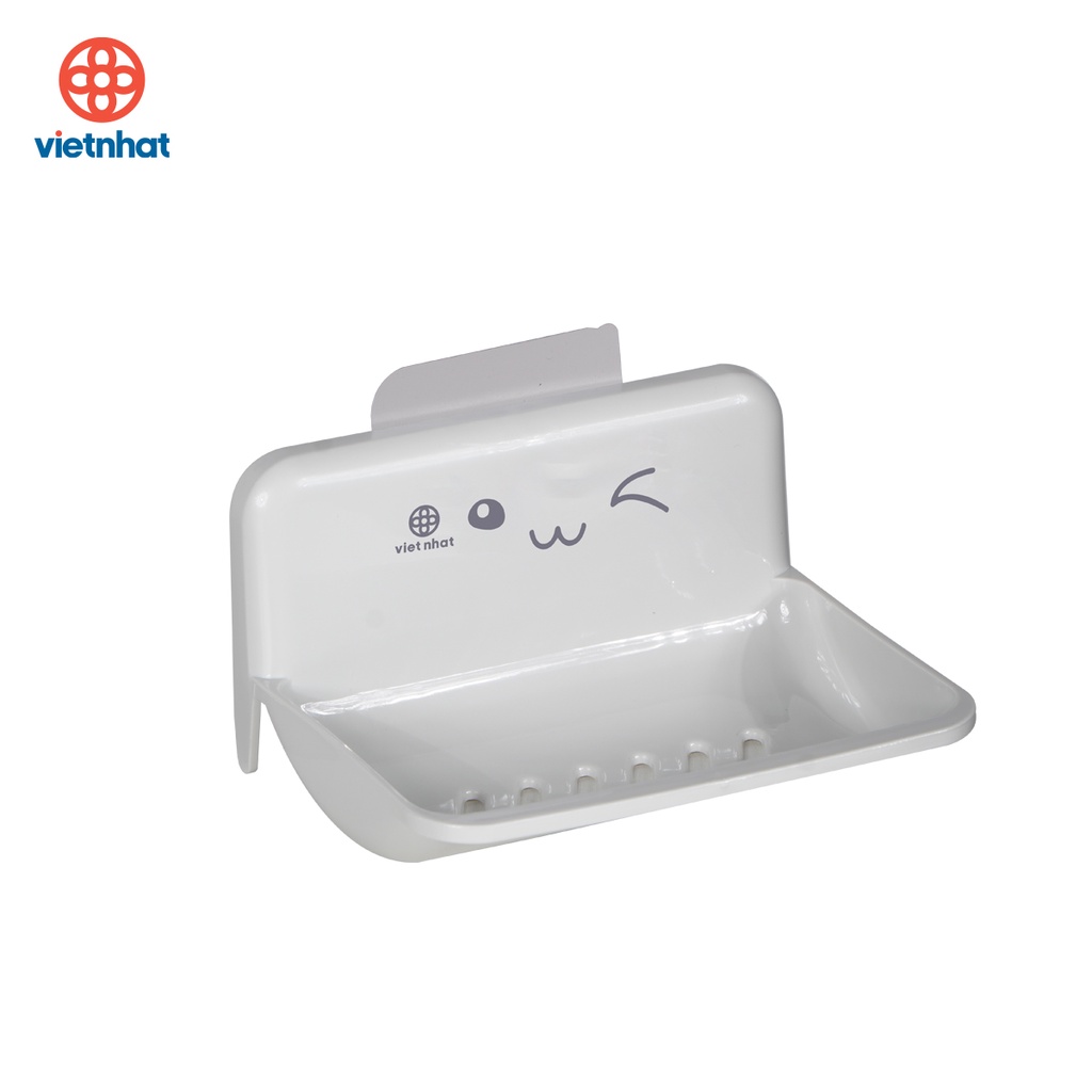 Khay Đựng Xà Phòng, Xà Bông Dán Tường Tiện Dụng - Tặng Kèm Miếng Dán Siêu Chắc