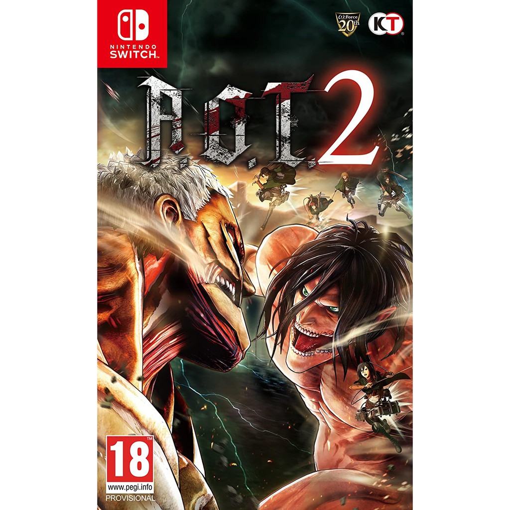 Game Nintendo Switch 2ND: Attack On Titan 2