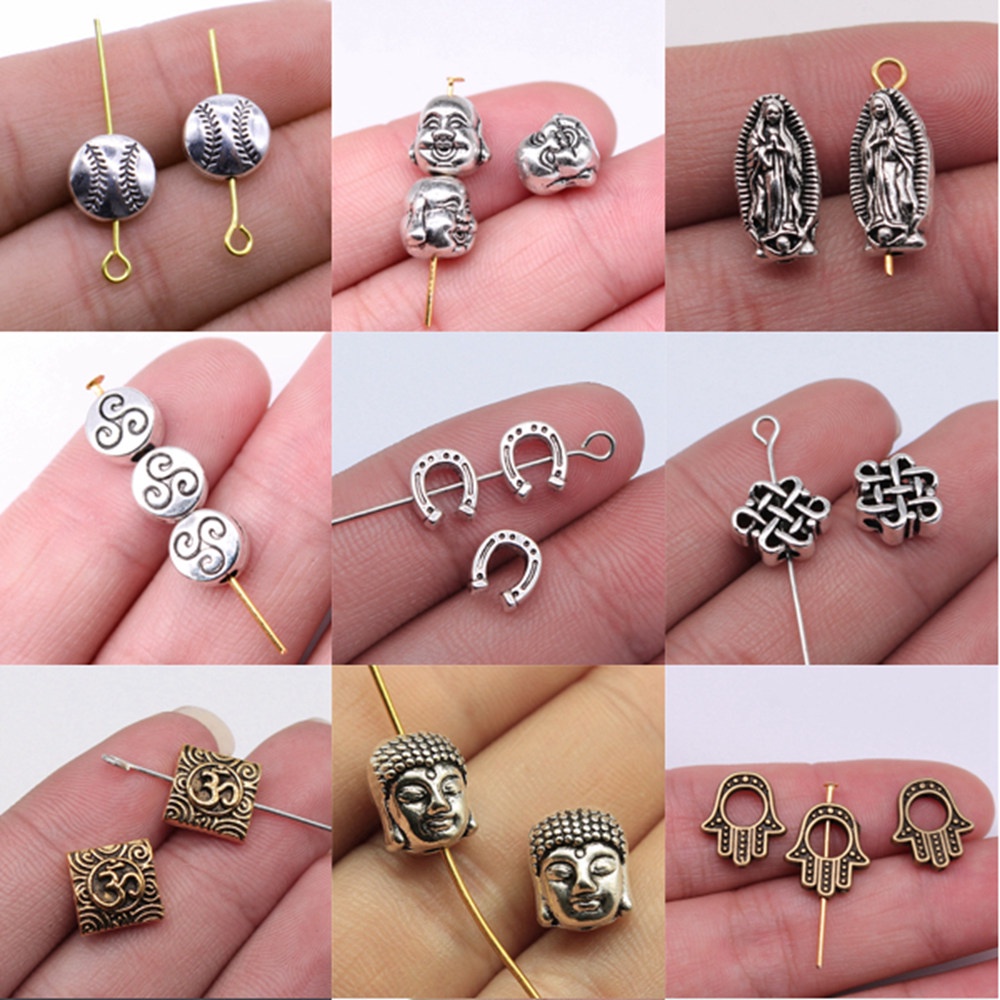1 Hạt Xỏ Lỗ Nhỏ Làm Trang Sức Thủ Công