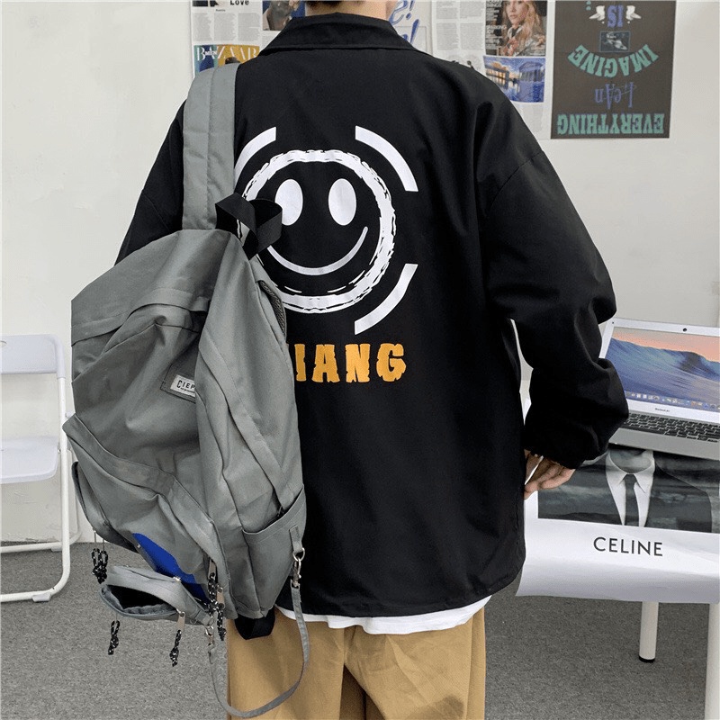 ÁO KHOÁC DÙ BOMBER PHONG CÁCH BÓNG CHÀY MỚI LẠ TÔN DÁNG HOT 2021 KME