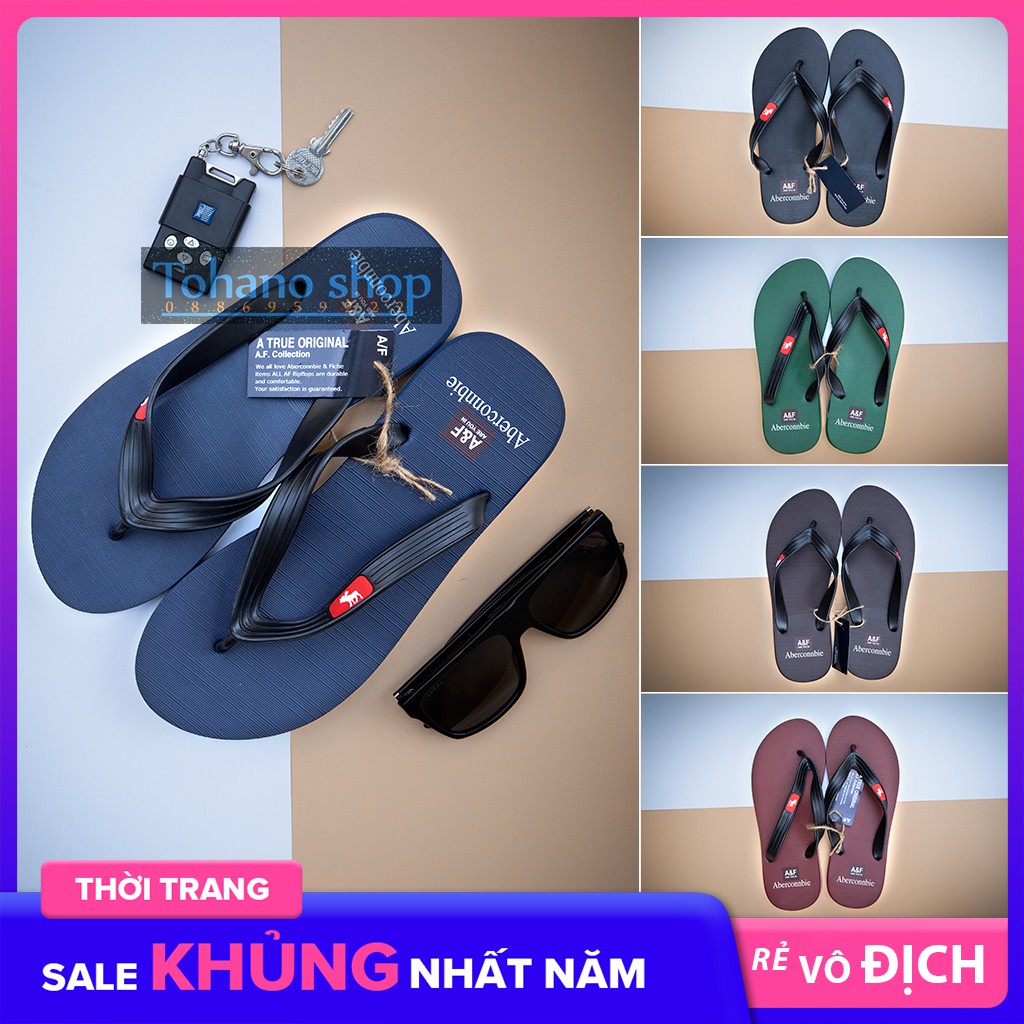 Dép Tông Nam Dép Kẹp Xỏ Ngón Nam Dép Ulzzang Nam Hot (05 màu hàng Thái Lan) hỗ trợ đổi trả trong 15 ngày - !