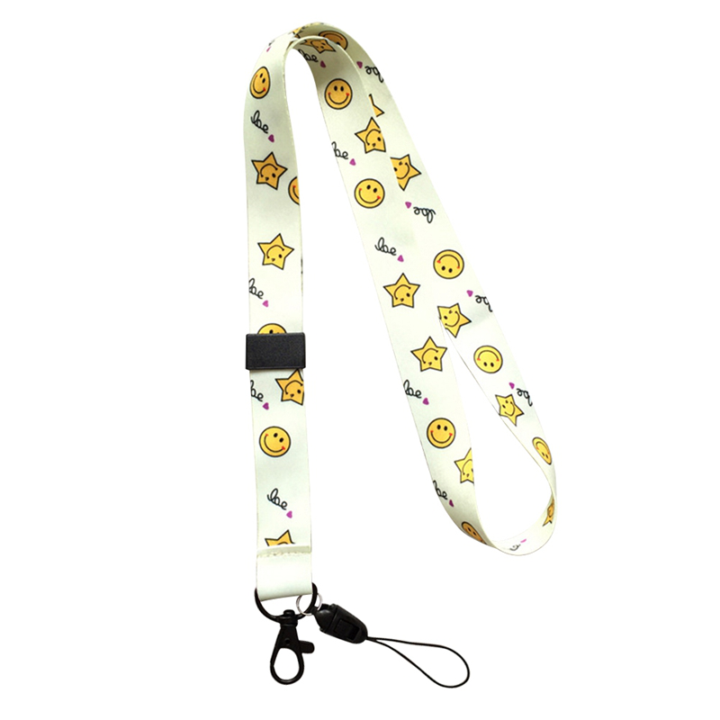 flowersqueen Dây đeo điện thoại họa tiết hoạt hình dễ thương