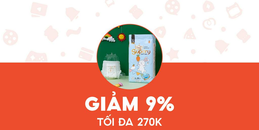 - Nho House - Giảm 270K cho Bỉm SUPDRY Cao Cấp nội địa Trung