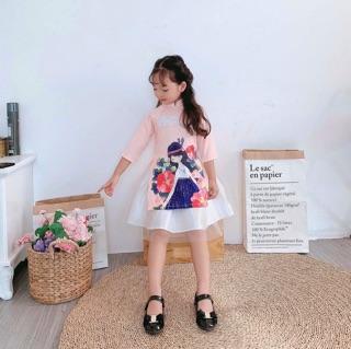 Áo dài lụa vân sóng gỗ