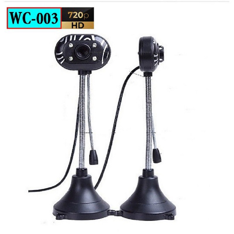 Webcam chân cao WC-003 có mic HD 720p. Vi Tính Quốc Duy