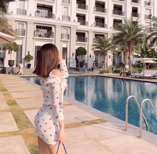 set đầm body 2 món