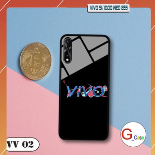 Ốp lưng Vivo S1/ iQOO Neo 855 - lưng kính in logo hãng điện thoại