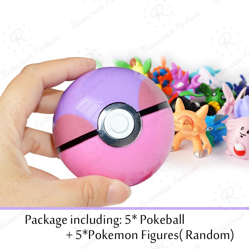 Bộ 5 bóng Pokemon đồ chơi