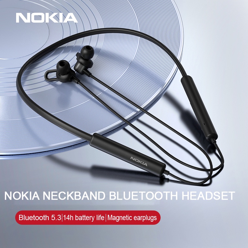 Tai Nghe Thể Thao Không Dây Nokia E1502 Bluetooth 5.3 14h Chất Lượng Cao