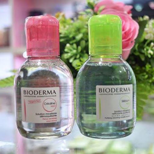 Nước tẩy trang Bioderma Créaline 100, 500ml, nước tẩy trang Pháp nắp hồng cho da thường, da nhạy cảm