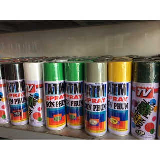 Sơn xịt TV thùng 12 chai