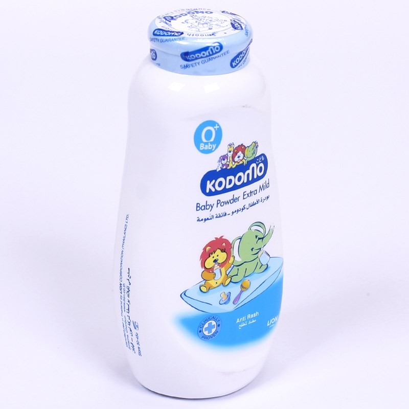 Phấn rôm Kodomo (màu xanh) NGĂN NGỪA RÔM SẢY 180G