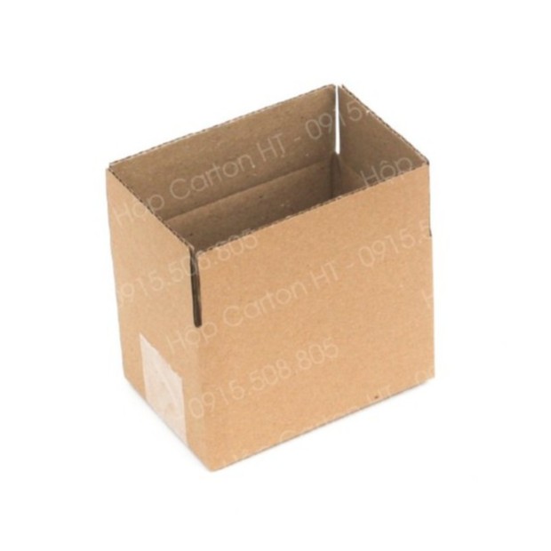 15x10x10 combo 60 Hộp carton, thùng giấy cod gói hàng, hộp bìa carton đóng hàng giá rẻ