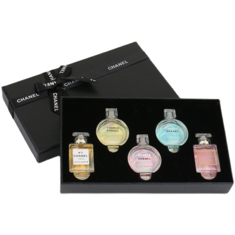 Set 5 Hộp Đựng Nước Hoa Chanel Cao Cấp Sang Trọng | BigBuy360 - bigbuy360.vn