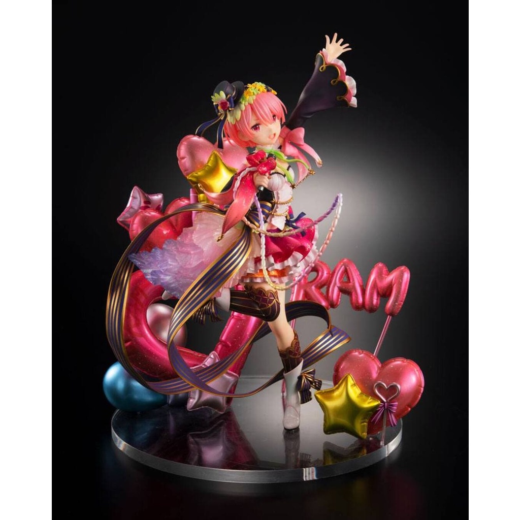 Mô hình Re Zero Ram 25cm Idol Ver 1/7 Scale Figure ALPHA SATELLITE Mô hình tĩnh Nhựa PVC CHÍNH HÃNG NHẬT RZAS01