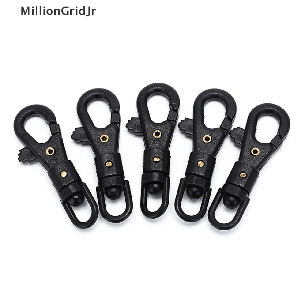 Bộ 5 Móc Khóa Carabiner Có Thể Xoay Vòng Tiện Dụng