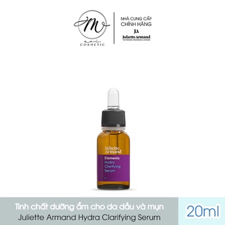 Serum tinh chất dưỡng ẩm cho da dầu và mụn juliette armand hydra clarifying serum