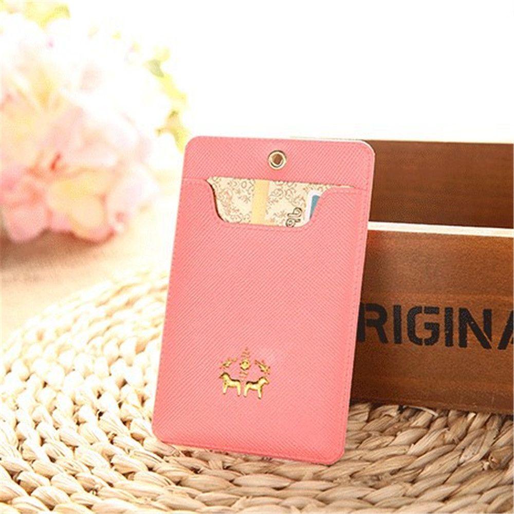 Vỏ Da Bảo Vệ Thẻ Heceh Có Dây Đeo