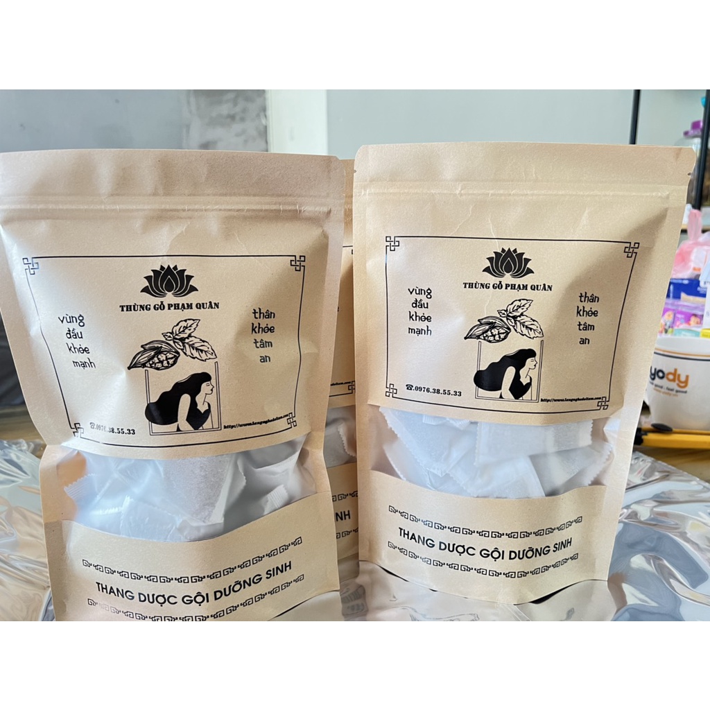 Thang dược gội đầu dưỡng sinh( 30 gói lọc nhỏ)