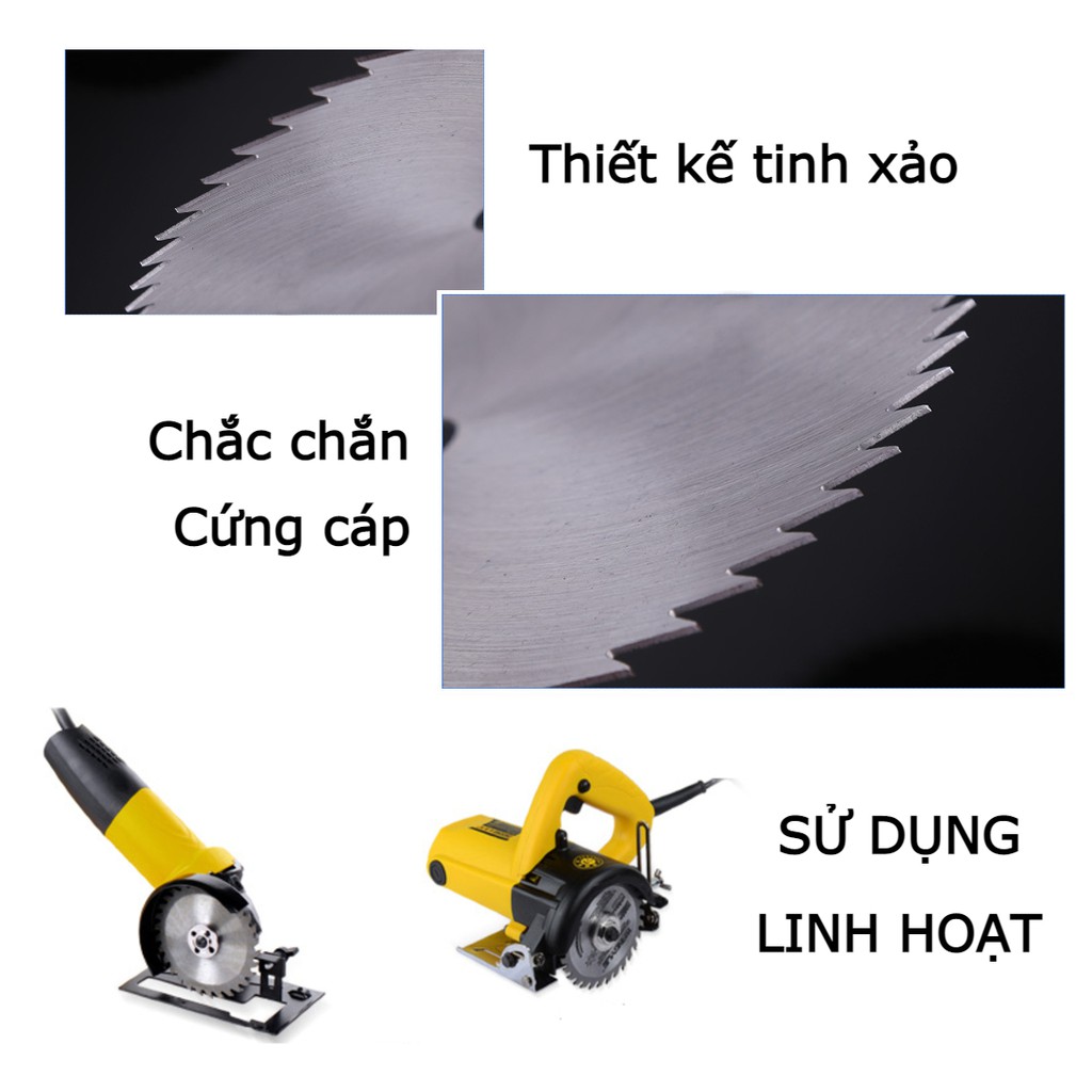 Đĩa cắt nhựa răng mịn 4 inch lỗ 16mm siêu sắc bén