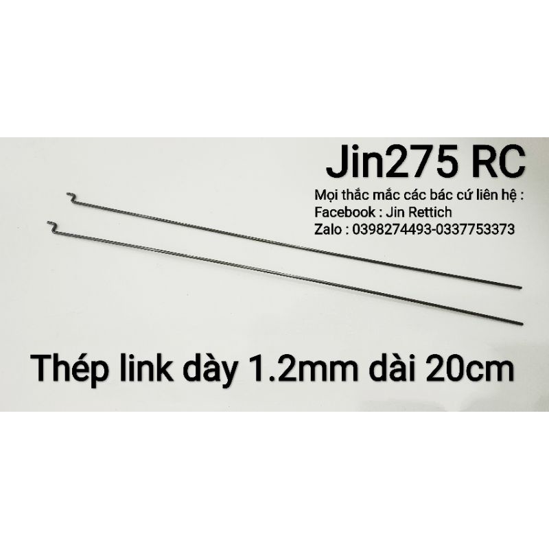 Siêu Deal  Thép Link dày 1.2mm dài 20cm