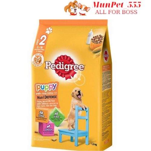 Thức Ăn Cho Chó Con Vị Thịt Gà Và Trứng Pedigree Dạng Túi 2,7kg nhập khẩu thái lan