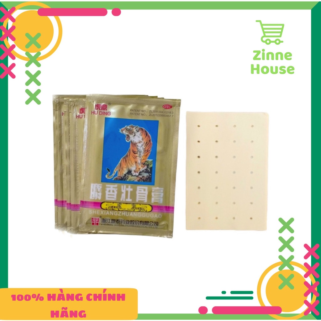 100 Gói 4 miếng cao dán Con cọp giảm đau Thái Lan