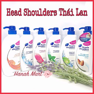 Hàng Thái chất - Dầu gội head & shoulder sạch gàu, chống rụng tóc 450ml