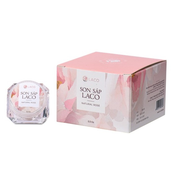 [CHÍNH HÃNG] [CHÍNH HÃNG] Son Sáp Dưỡng Môi LaCo 100% Thiên Nhiên. Cho Đôi Môi Căng Mọng, Mịn, Hồng Hào