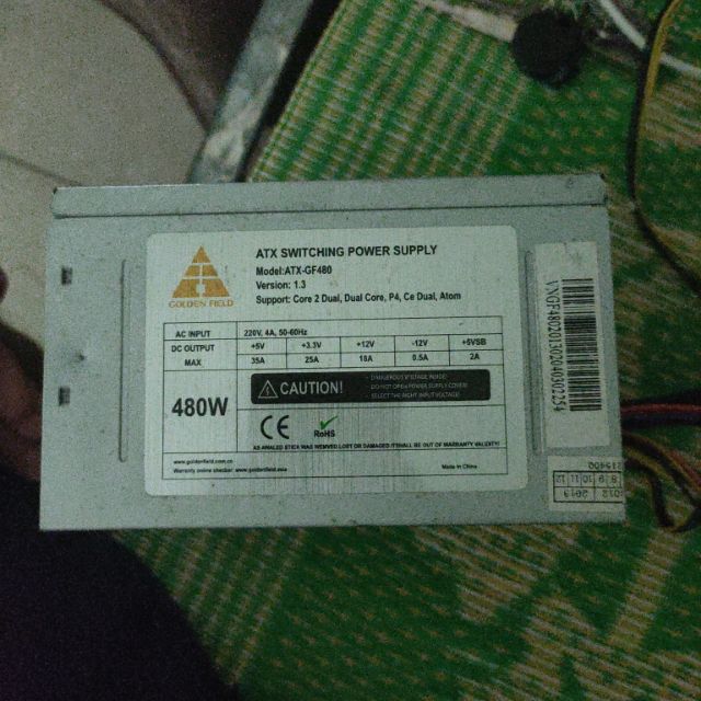 Nguồn 480w không nguồn phụ