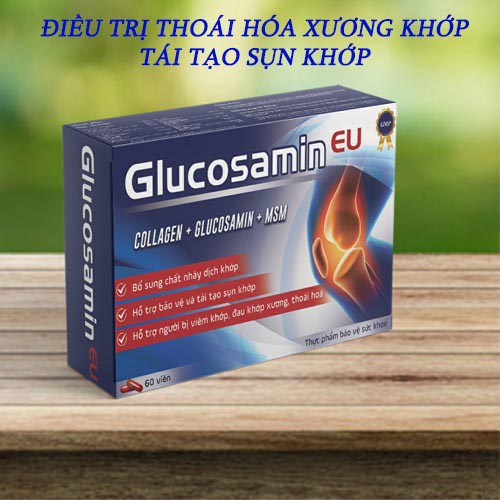 COMBO 3 Hôp Glucosamin viên uống hổ trợ xương khớp viêm khớp đau khớp Chống thoái hoá khớp đủ liệu trình