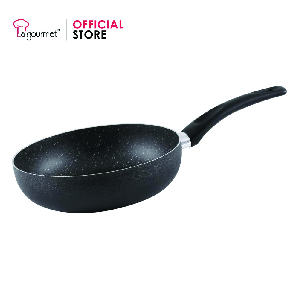 [Giảm 70k ship] [Hỗ trợ giao Hoả Tốc] Chảo chống dính đá hoa cương LA GOURMET Zen Suki 24cm