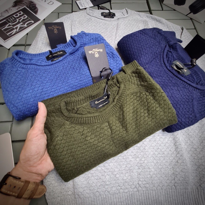 Áo len nam massimo dutti