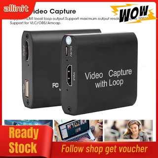 Card Thu Phát Video độ phân giải 1080P 4K có cổng HDMI sang USB chuyên dụng