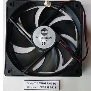 Quạt tản nhiệt Fan Case 12Cm X 2.5Cm (Hàng tháo máy)