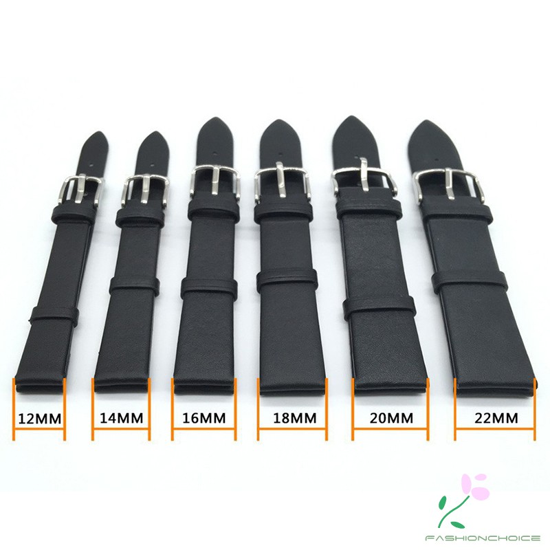 Dây đồng hồ thay thế bằng da bò thời trang cho nam nữ